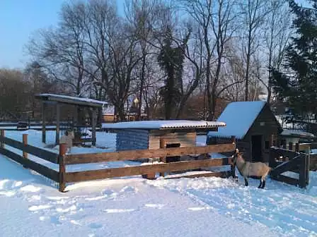 Landhaus Außenanlage