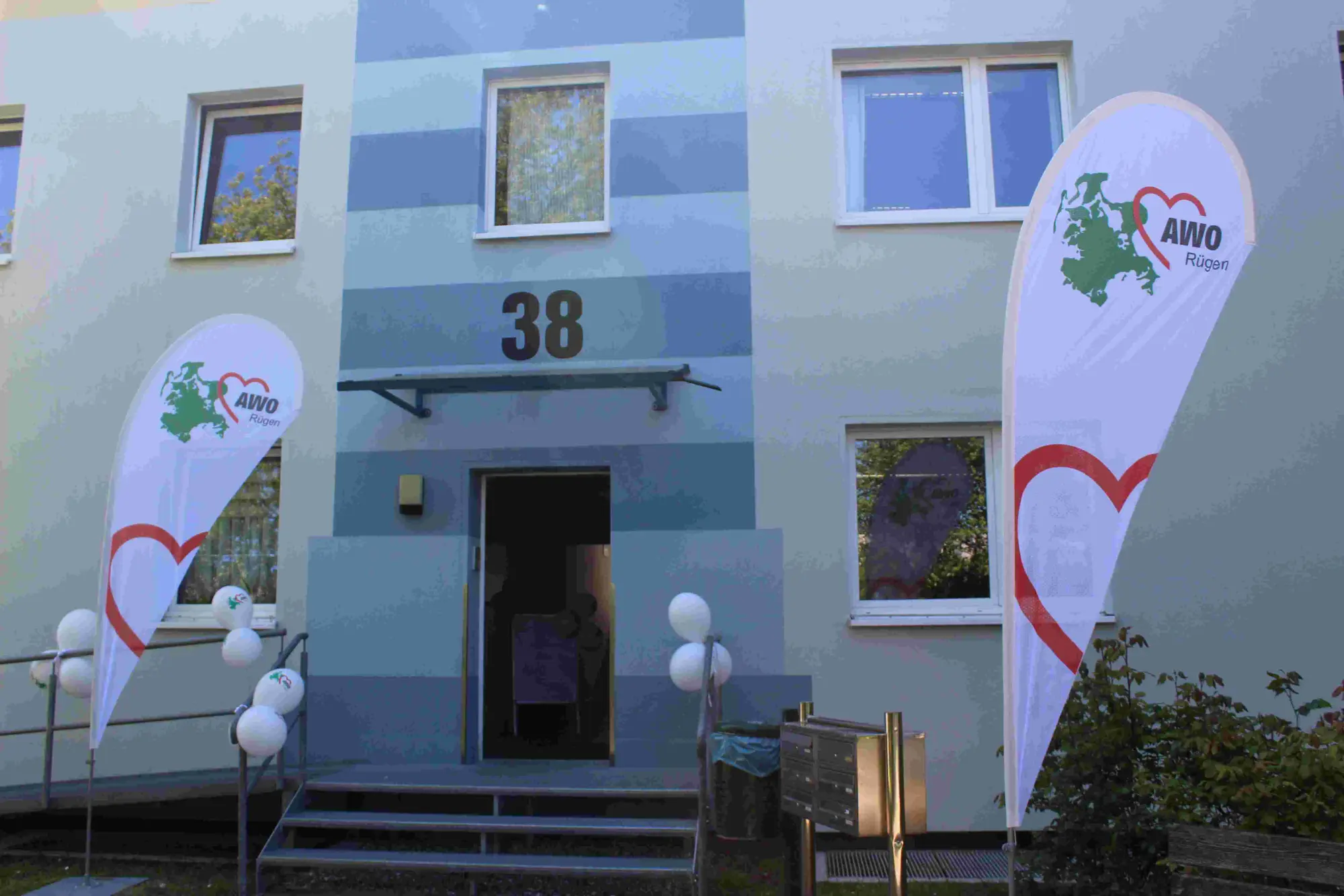 AWO Geschäftsstelle Treppe
