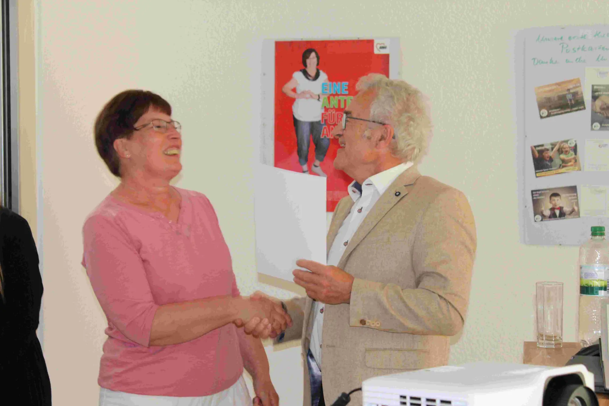 AWO Ehrung Frau Krüger