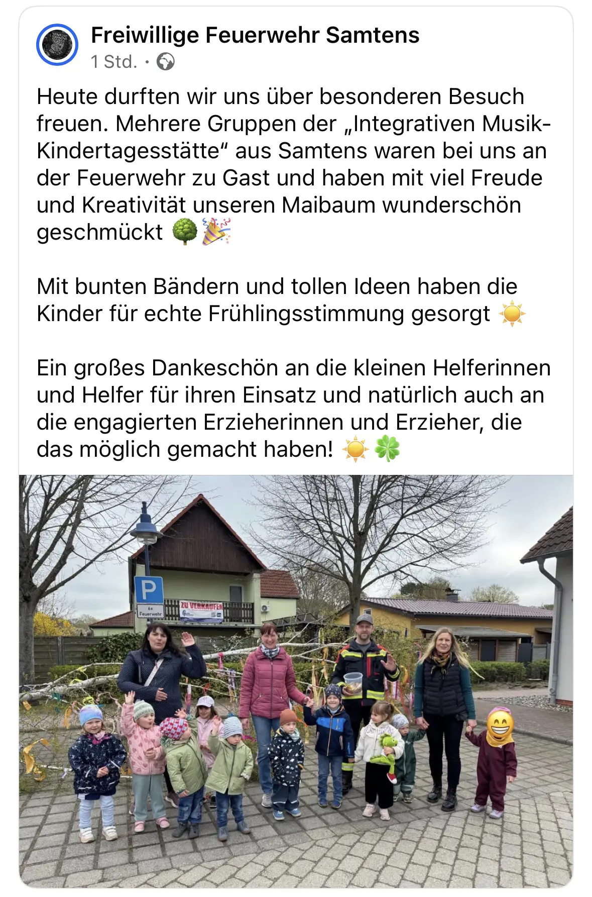 Zu Besuch bei der Feuerwehr